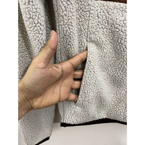 Kuhl Prism Sherpa Fleece Full Zip Jacket M Outdoors Gorpcore 90s Camping Travel - Picture 3 of 16